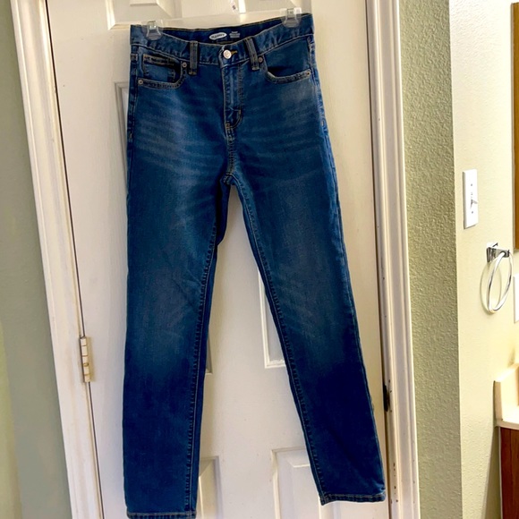 Old Navy Boys Skinny Jeans Size 14 - Picture 3 of 6